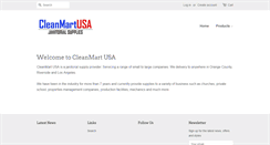 Desktop Screenshot of cleanmartusa.net